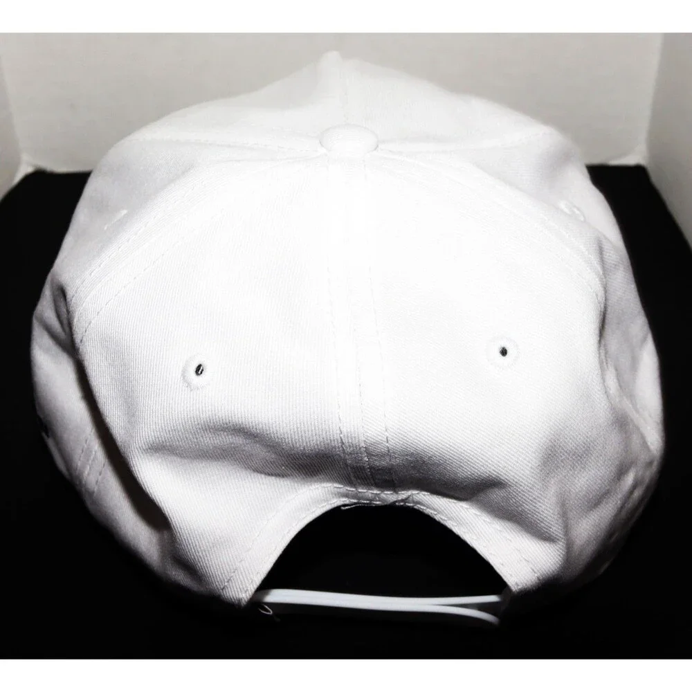 birddogs Men's White Navy Rope‎ Hat Snapback Baseball Cap White Adjustable